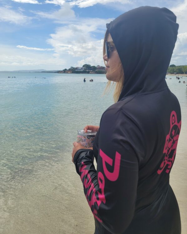 Hooded Aquatic Fitness Dress - Imagen 4