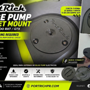 Bilge Pump Outlet Mount for Sea Doo RXT / GTX