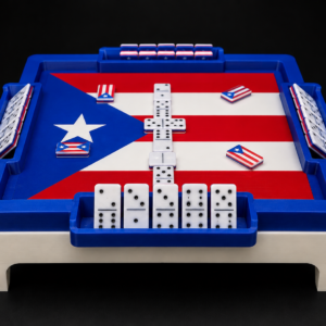 Puerto Rico Mini Domino Table – Mini Mesa de Dominó